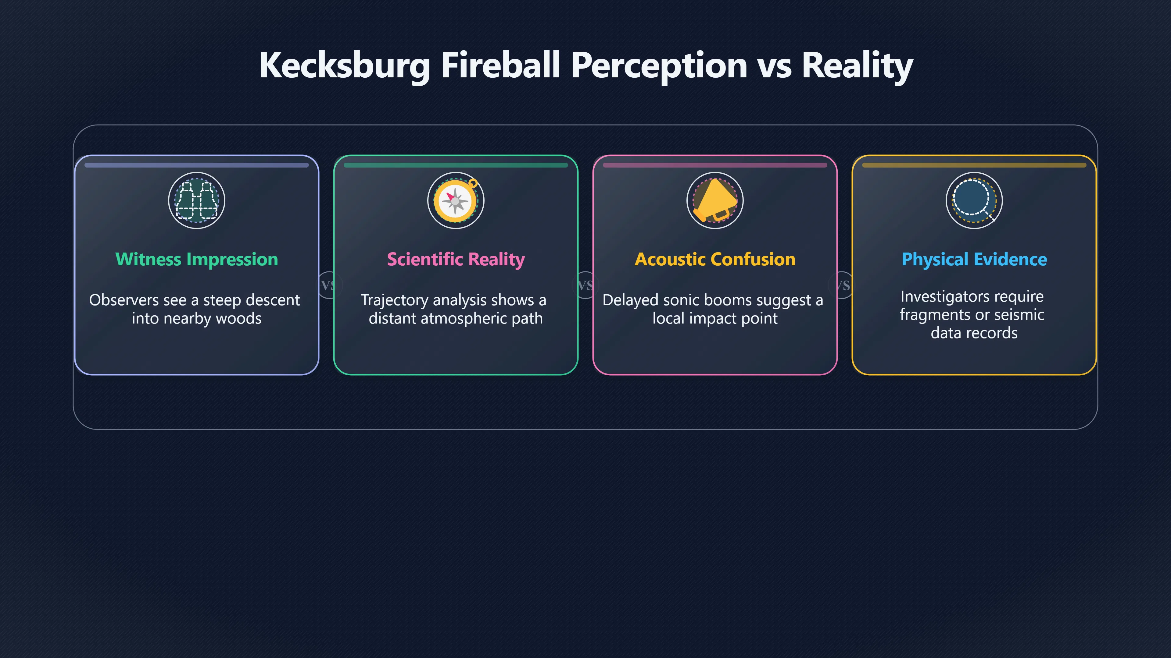 Overview image for Why fireballs create false crash locations