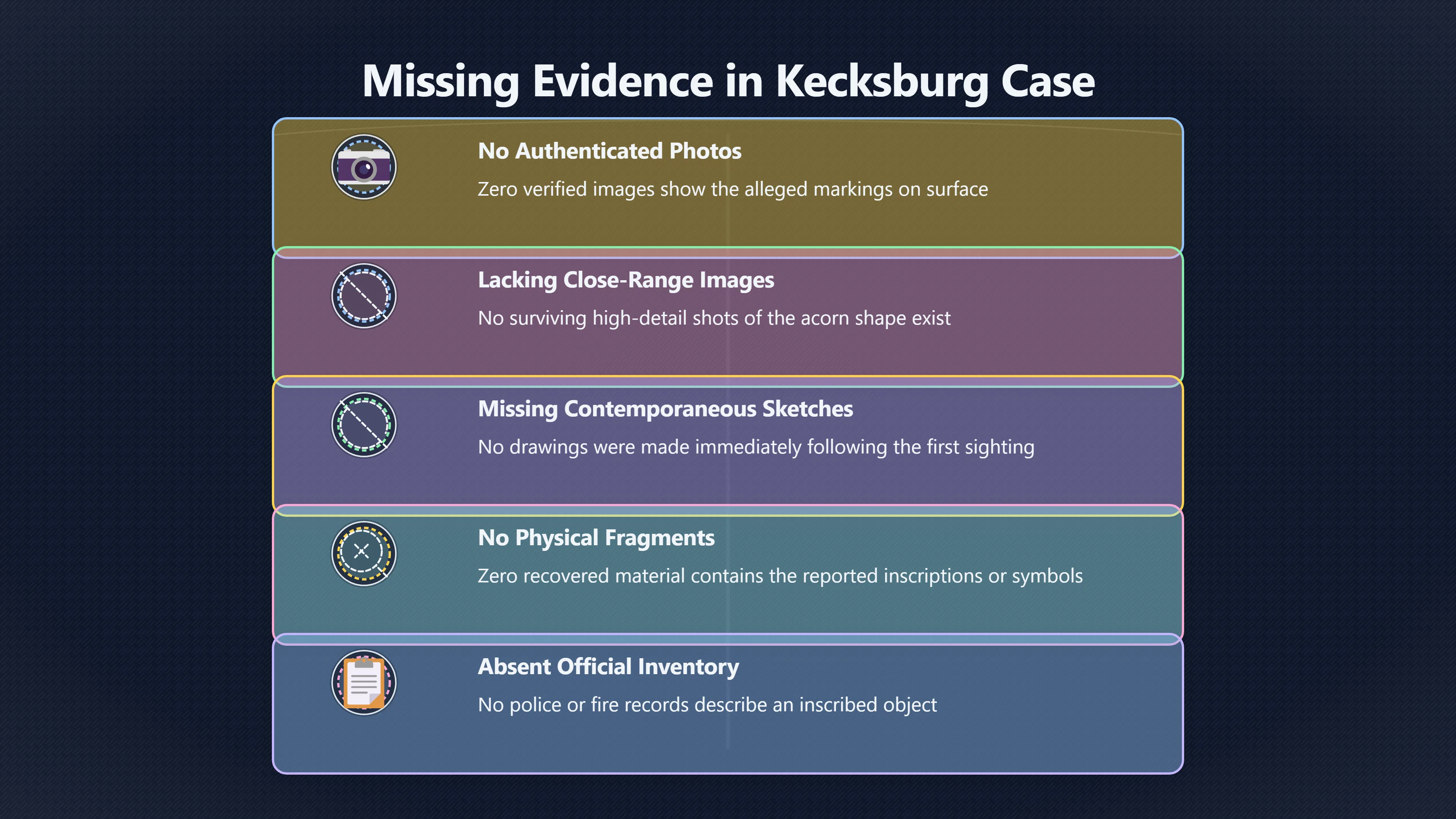 Overview image for Why No Photo Changes the Claim