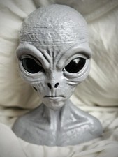 Listing image for Roswell Kecksburg UFO 10” Shoulder Mount Base 7.5” Unique Alien